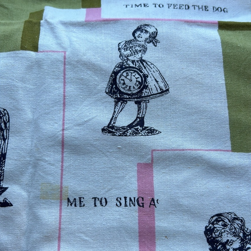 Field crest vintage kitchen fashion T Towel time to & time for made in USA nwot. - Picture 11 of 17